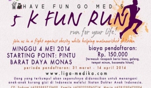 Fun Run Have Fun Go Med’s FK UI 2014