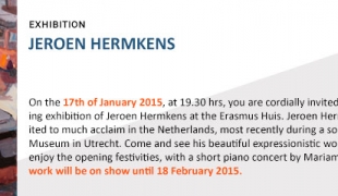 Jeroen Hermkens Exhibition
