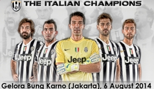 Juventus Merumput Di Jakarta Agustus 2014