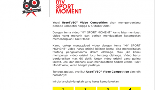 Kompetisi Video Sport Moment Hadiah Mobil Dan Uang Tunai