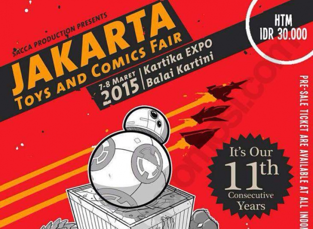 Jakarta 11th Toys & Comic Fair 2015