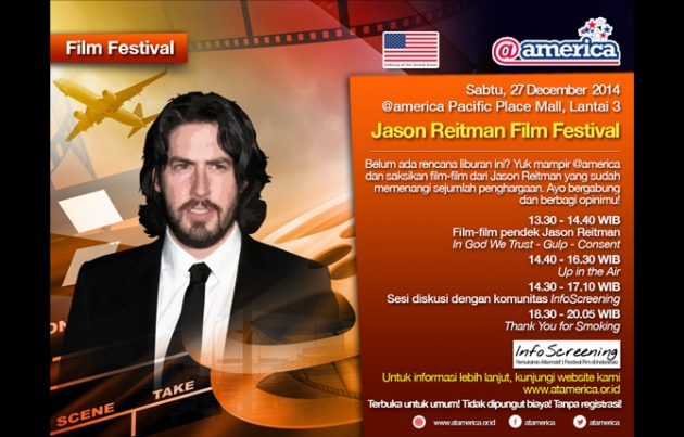 Jason Reitman Film Festival Di @america Jakarta