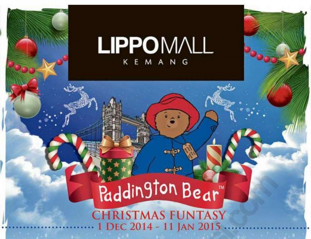 Lippo Mall Kemang Paddington Bear Christmas Funtasy