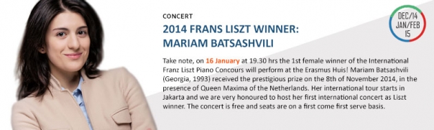 Mariam Batsashvili Concert Jakarta 2015
