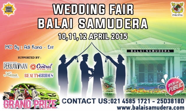 Wedding Fair Balai Samudera 2015