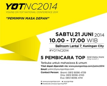 Young On Top National Conference 2014