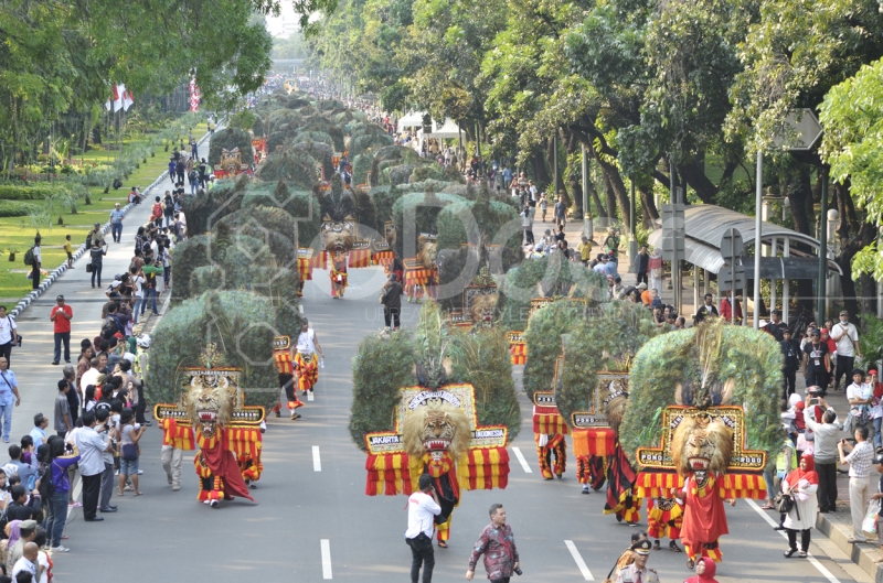 Karnaval Budaya HUT RI Ke-69 Di Jakarta