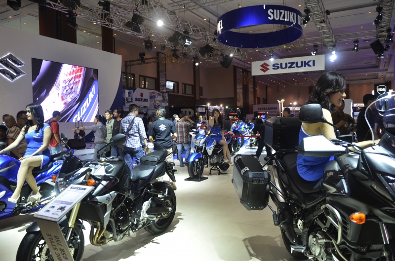 IMOS 2014 Menghadirkan Para Anggota AISI Yakni Honda, Suzuki, Kawasaki dan Yamaha 