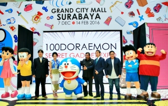 100 Doraemon Secret Gadgets Expo Kunjungi Surabaya Selama 70 Hari