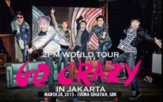 2PM World Tour Go Crazy in Jakarta 2PM World Tour Go Crazy in Jakarta