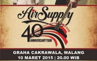 Air Supply 40th Anniversay Tour Malang & Yogyakarta Air Supply 40th Anniversay Tour Malang & Yogyakarta