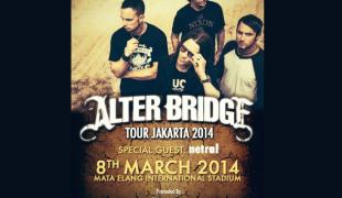 Alter Bridge Gelar Konser Perdana Di Jakarta