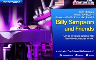 Billy Simpson And Friends Konser Di @america Jakarta