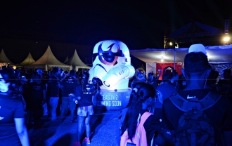 Light Run Star Wars, First Time In Jakarta Light Run Star Wars, First Time In Jakarta