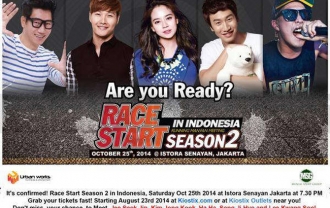 Running Man Race Star Season 2 Kembali Sambangi Jakarta