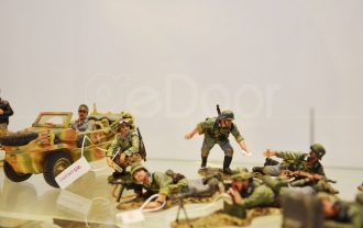 Yuk Hunting Diecast Toy Soldier Di The Miniature History