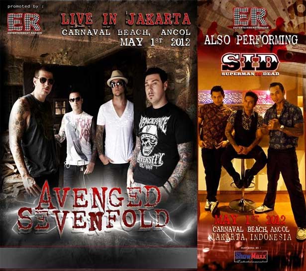Avenged Sevenfold Live In Jakarta 2012