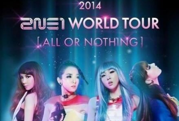2NE1 “All Or Nothing” World Tour 2014