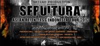 Sepultura Asia Relentless Tour 2012